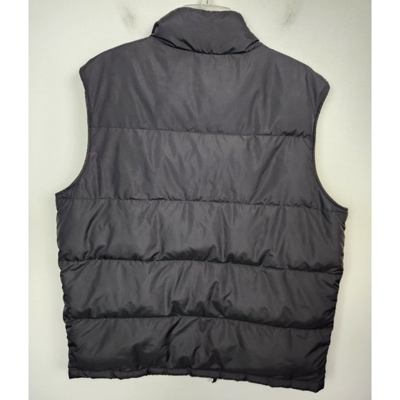 Lands' End Men's Sz. L Black Lightweight Full Zip Down Vest - Picture 5 of 5
